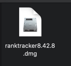 ダウンロードしたRank Trackerのファイル
